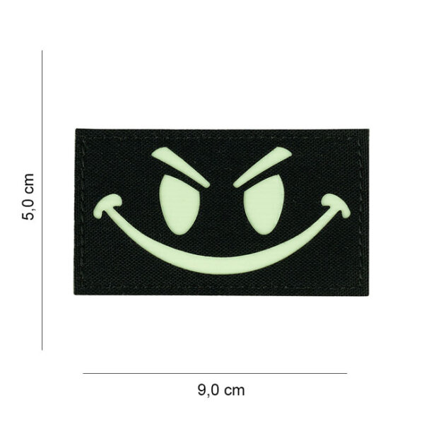 Army Surplus Laser Cut Evil Smiley patch