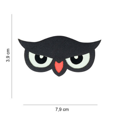 Army Surplus Laser Cut Owl Eyes patch