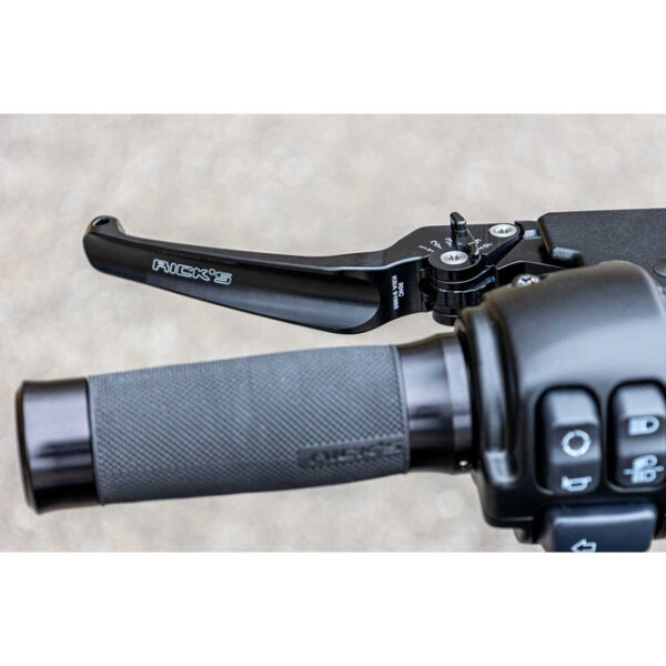 Rick\\\\s Motorcycles, Classic brake & clutch lever set. Black