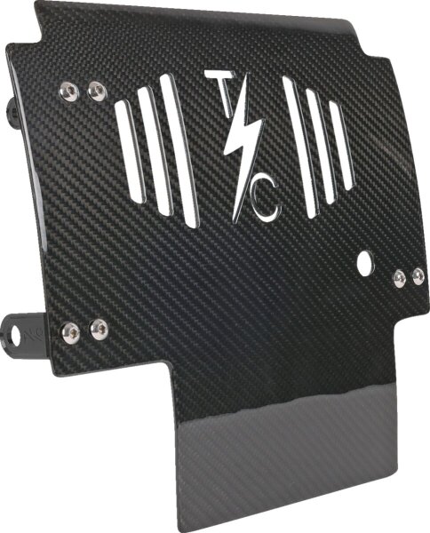 Plate Skid Carbon Gloss W/blac