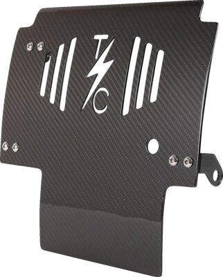 Plate Skid Carbon Gloss W/blac