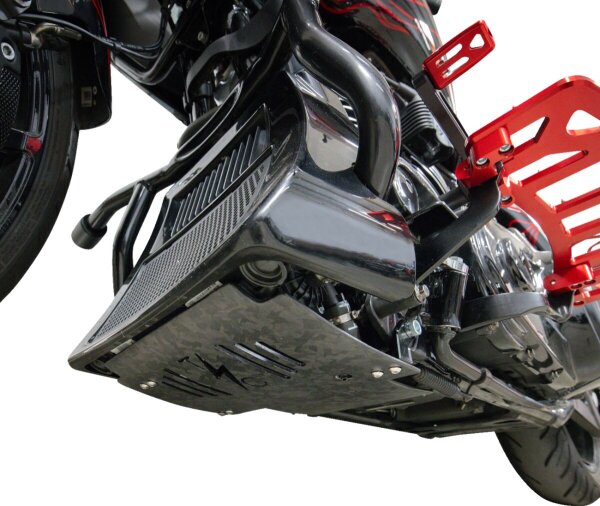 Plate Skid Carbon Forged W/bla