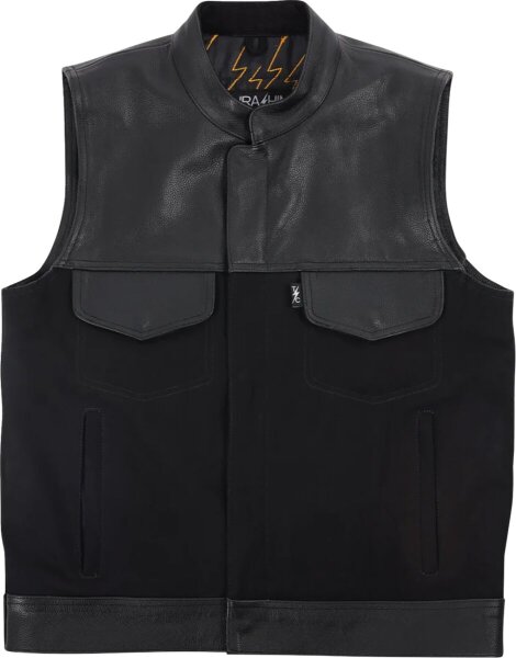 Vest Kanan Leather Denim Small