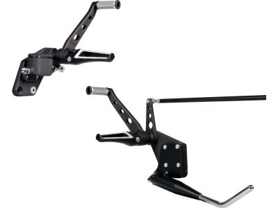 Forward Control Kit for Softail V-Tech with side stand Black