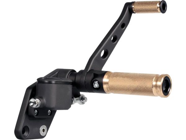 Forward Control Kit for Softail Base Brass with side...