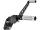 Forward Control Kit for Softail Base Alu with side stand Black