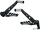 Forward Control Kit for V-Rod Drilled Black
