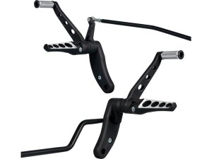 Forward Control Kit for Dyna Drilled, Standard Forward Black