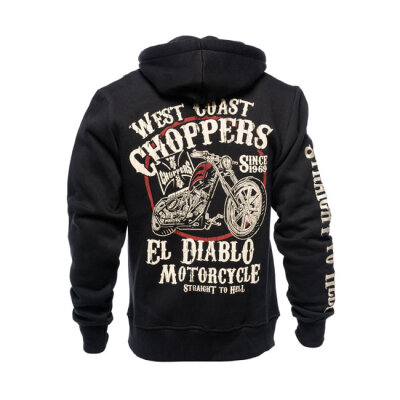 WCC El Diablo zip hoodie black Size 2XL