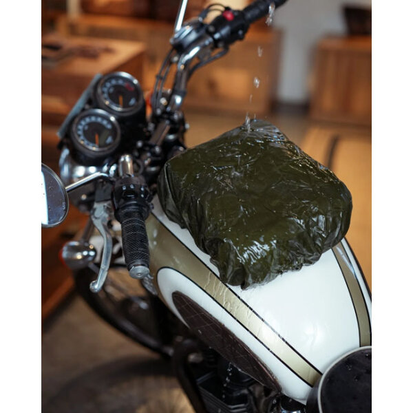 Trip Machine, tank and tail bag. 4.4 liter. Forest Green