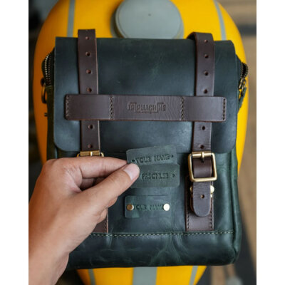 Trip Machine, tank and tail bag. 4.4 liter. Forest Green