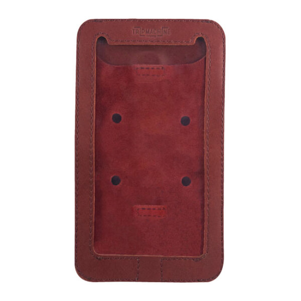 Trip Machine Phone pouch cherry red