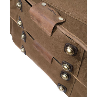 Trip Machine Expedition Saddlebag Pair brown and tobacco
