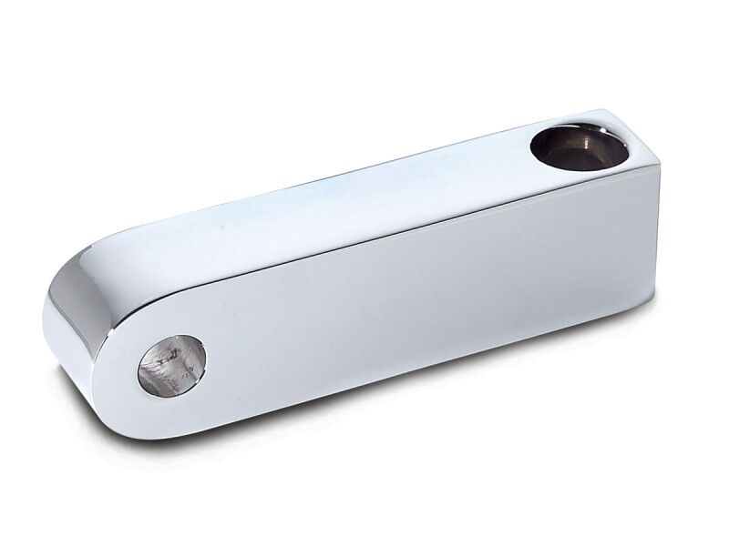 2 1/4" Extended Headlight Block Chrome