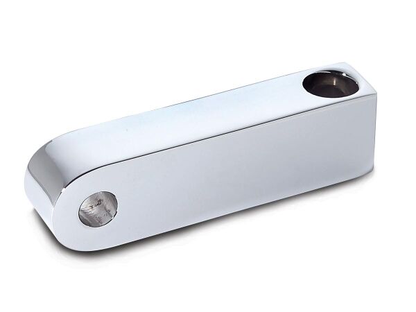 2 1/4" Extended Headlight Block Chrome