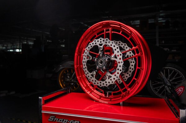 Wheel Flatline 21 X 3.5 Red