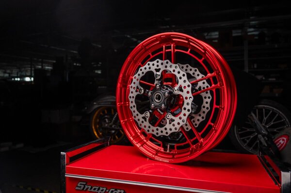 Wheel Flatline 21 X 3.5 Red