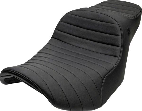 Seat Chariot Blk Clsc Stitch V