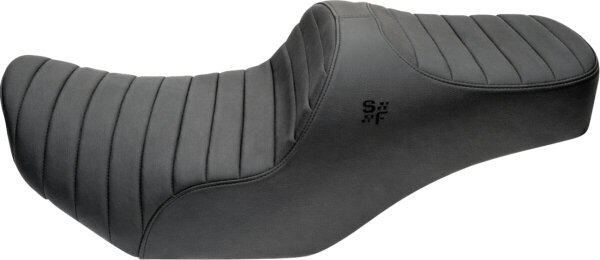 Seat Chariot Blk Clsc Stitch V