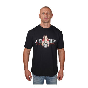 Lethal Threat Evil Iron speed shop T-shirt black Size M