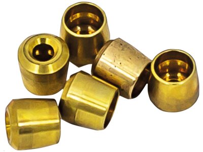 600 Series (Deluxe Professional Builder) Brake Line Fitting Replacement Olive AN-03 bore size Pack 10