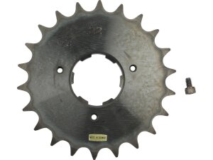 Heavy-Duty, 22 Teeth Transmission Sprocket Chrome