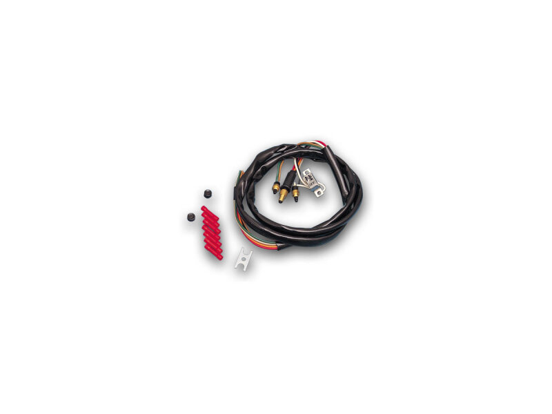 Early-Style Handlebar Wiring Harness Kit Right Side, Chrome Switch and Caps