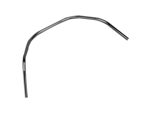 1" Longhorn Handlebar Dimpled 3-Hole Chrome 1"