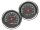 84-93 Style Speedometer Scale: 120 mph; Scale Color: black Chrome