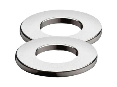 1/4" AN Flat Washer Chrome