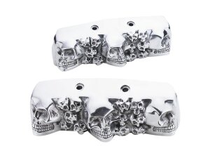 Skull Rocker Box Cover Chrome
