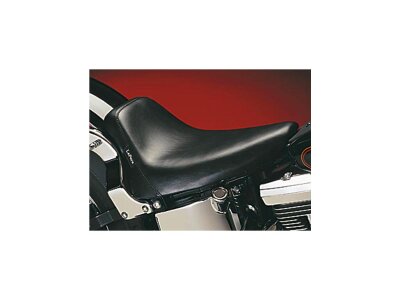 Bare Bones Gel Solo Seat Smooth Black Vinyl