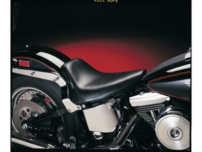 Bare Bones Gel Solo Seat Smooth Black Vinyl