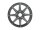 Velocity Belt Pulley Black 1" 66 teeth