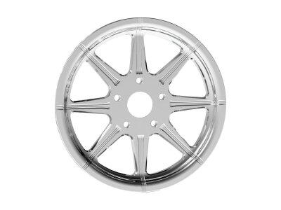 Velocity Belt Pulley Chrome 1" 66 teeth