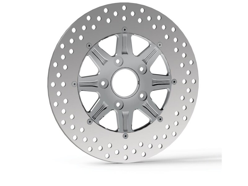 Velocity 2-Piece Brake Rotor Chrome Stainless Steel 11,5" Rear