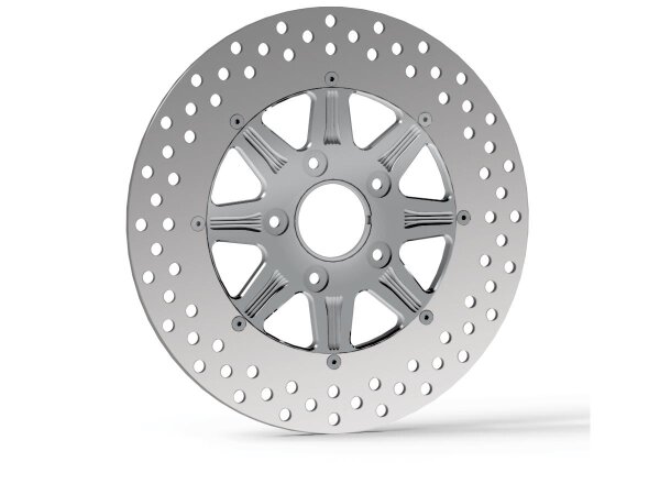 Velocity 2-Piece Brake Rotor Chrome Stainless Steel 11,5" Rear