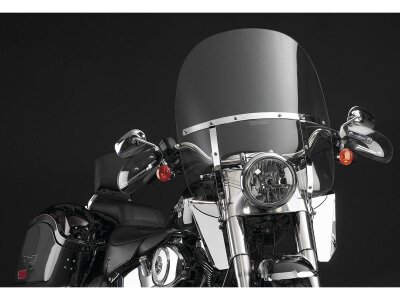 SwitchBlade 2-Up Quick Release Windshield Height: 25,5", Width: 23" Clear