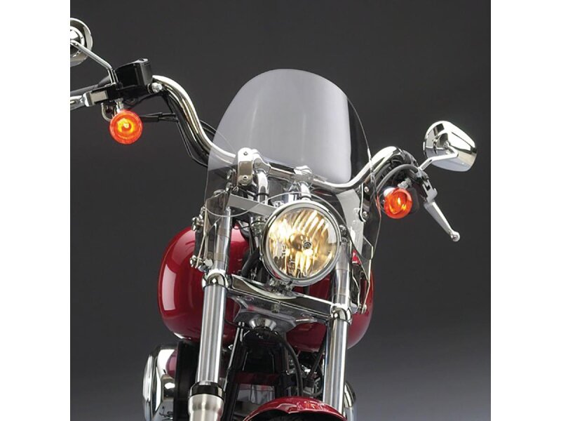 SwitchBlade Deflector Quick Release Windshield Height: 14,5", Width: 13,5" Clear