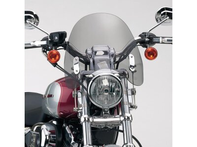 SwitchBlade Deflector Quick Release Windshield Height: 14,5", Width: 13,5" Light Smoke