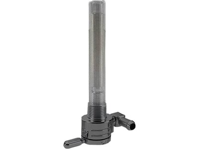 3/8" NPT Fuel Valve Rear Facing Outlet Black