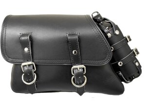 Left Side Bag with Fuel Bottle Black