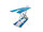 EH 600 Motorcycle Lift Blue
