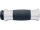 Air Gel Grips Black Rubber Chrome 1" Throttle By Wire
