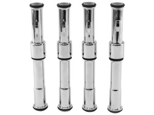 Pushrod Cover Kit Chrome