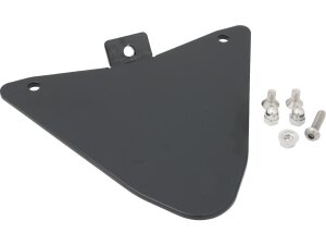 Solo Seat Plate Black Powder Coated
