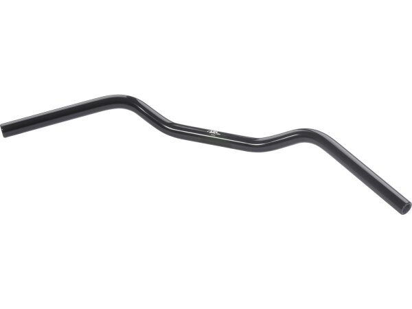 1" Flat Track Handlebar Dimpled Black Powder Coated...