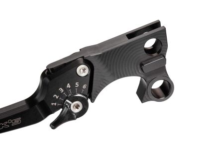 Good Guys Adjustable Brake and Clutch Lever Kit Black Anodized Cable Clutch