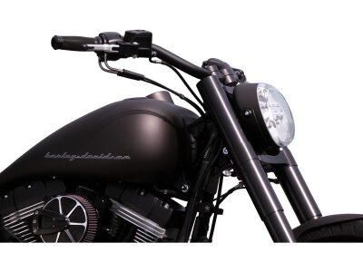 Good Guys Fork Headlight Bracket for V-Rod Headlights Polished