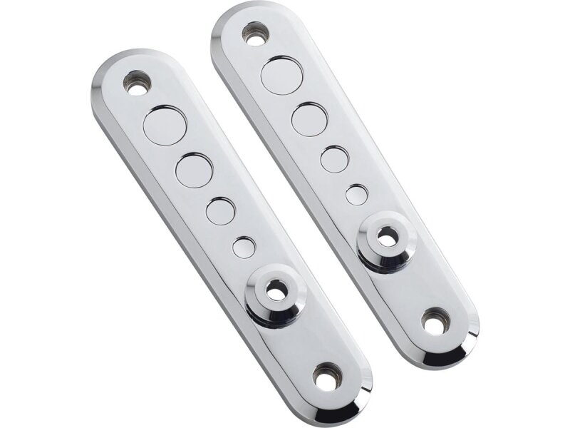 Fork Turn Signal Bracket for Touring Chrome